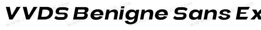 VVDS Benigne Sans ExtraLight字体转换